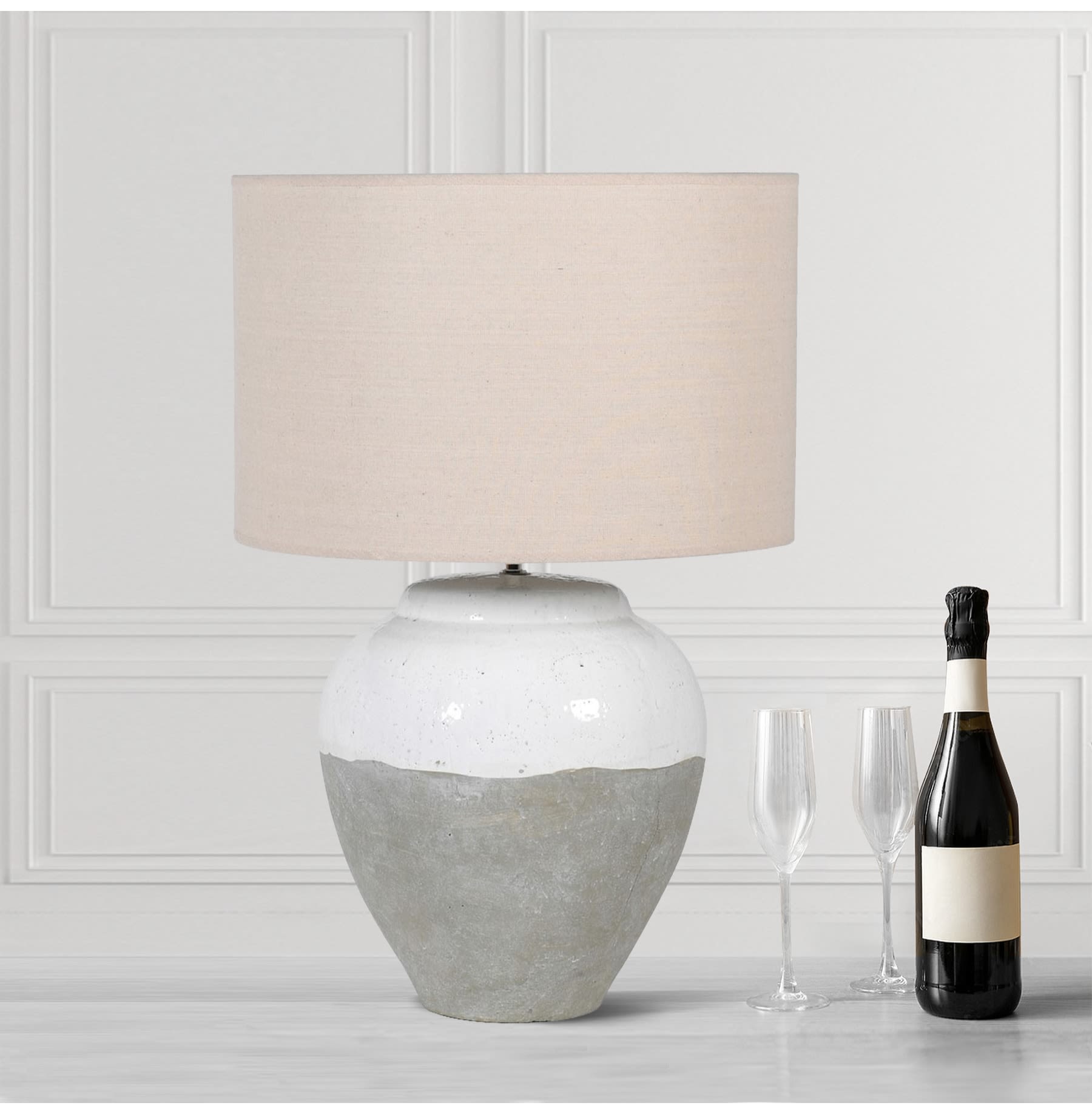 Two Tone Table Lamp