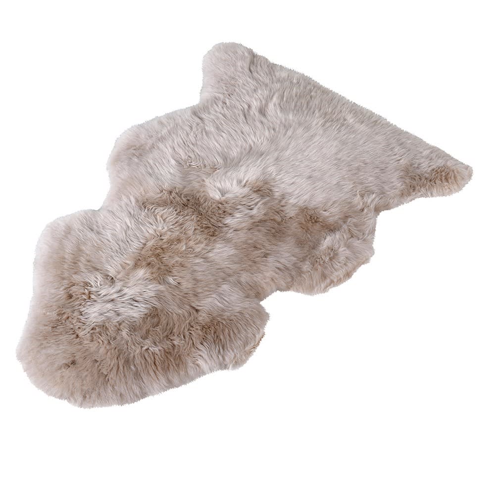 Stone Taupe Sheepskin Rug