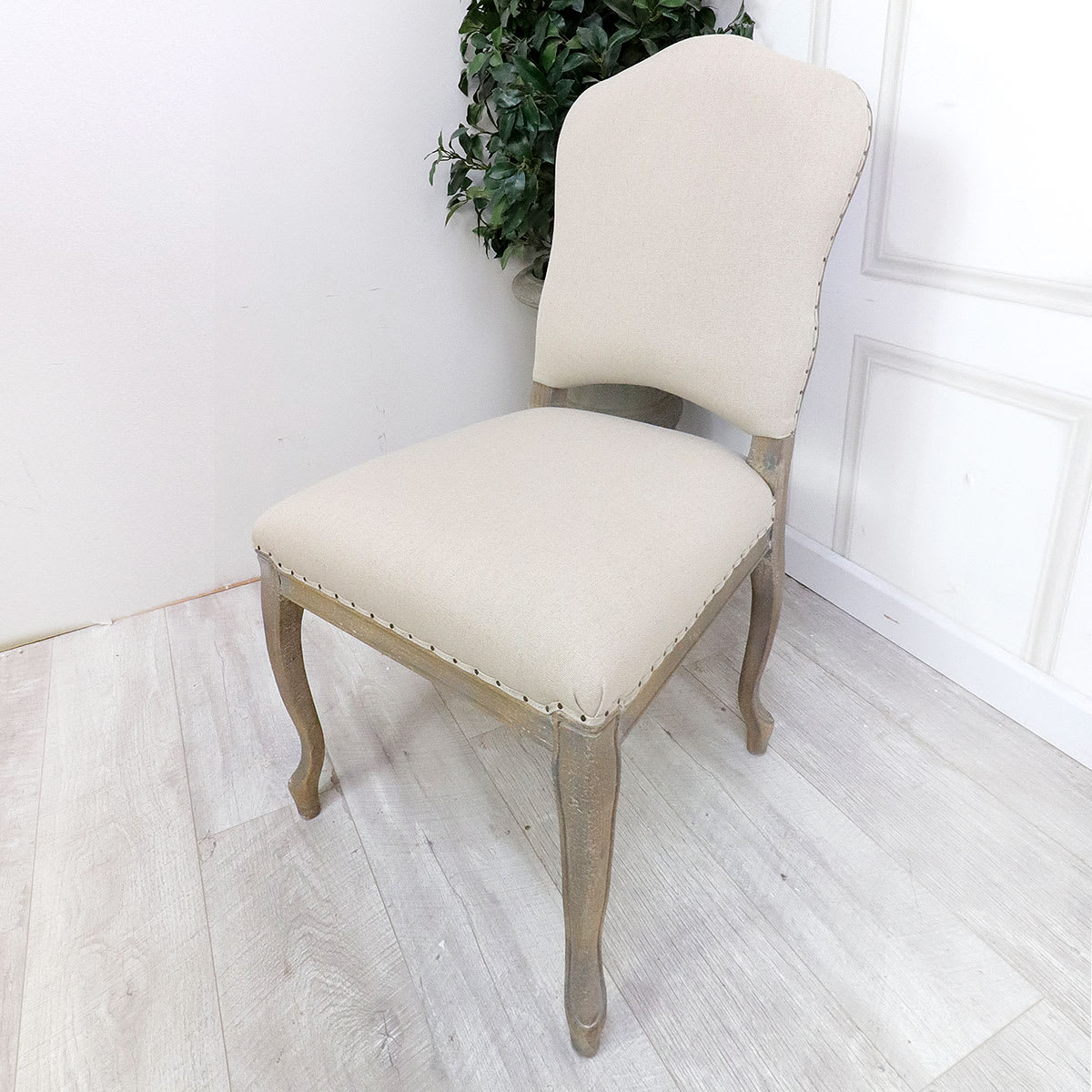 French Linen Dining Chair