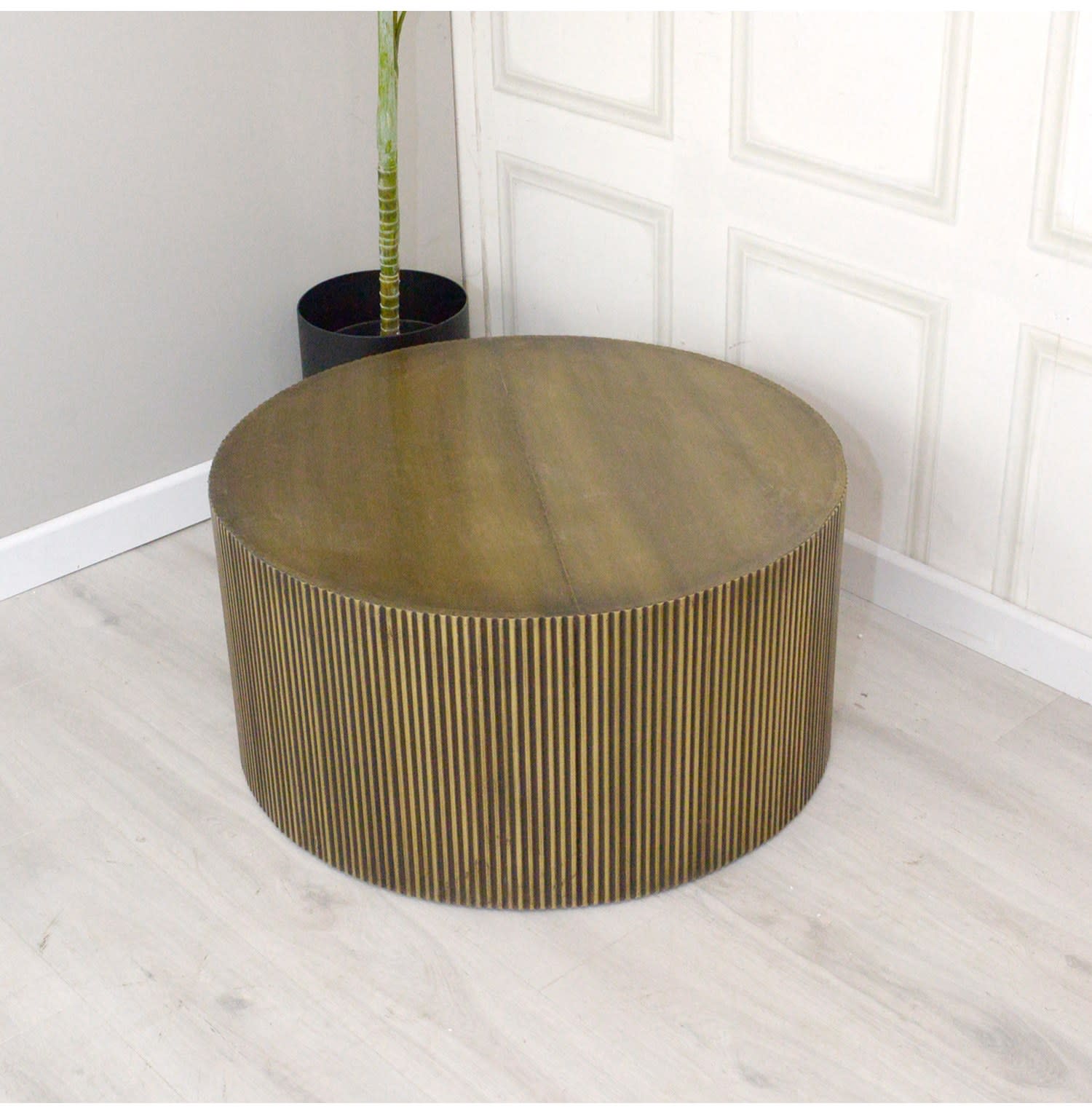 Mirage Antique Brass Coffee Table