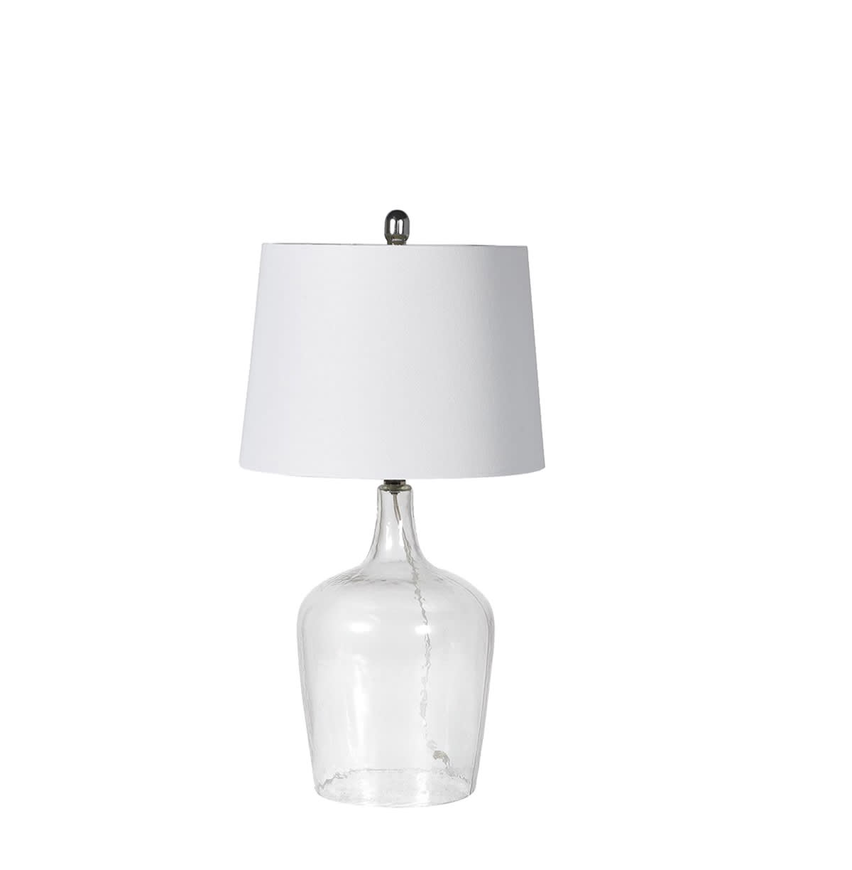 Glass Bottle Table Lamp