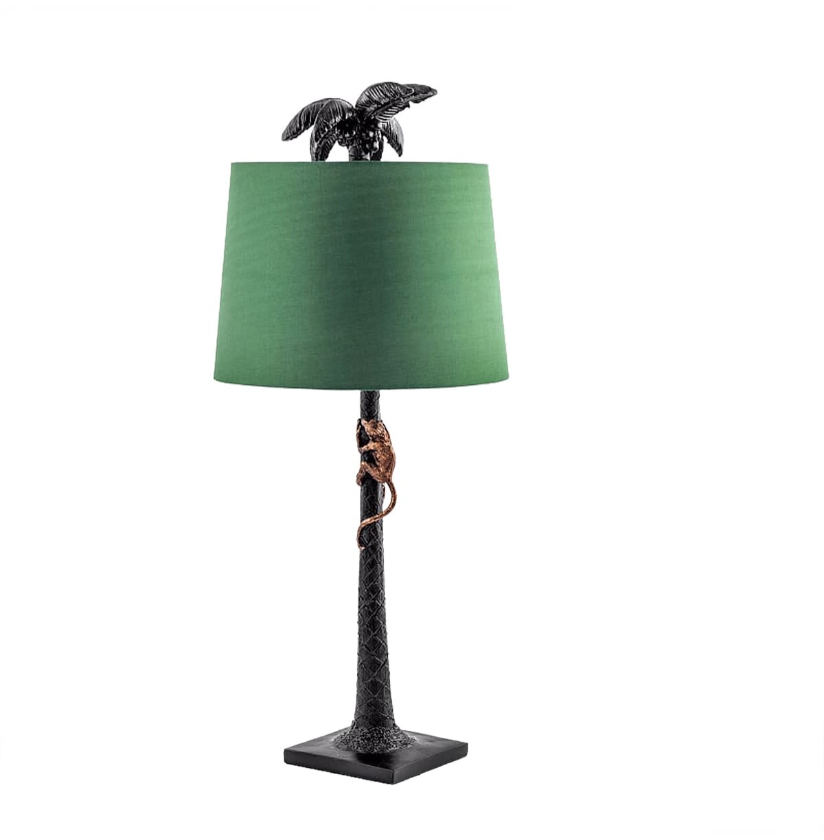 Climbing Monkey Palm Tree Table Lamp