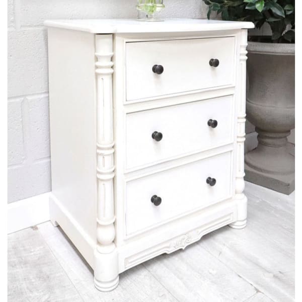 French Style Chateau White Shabby Chic Furniture Nicky Cornell