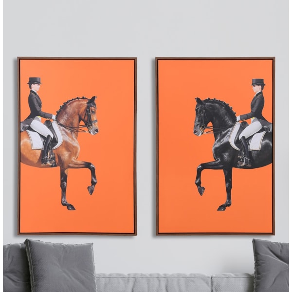 Set of 2 Equestrian Pictures