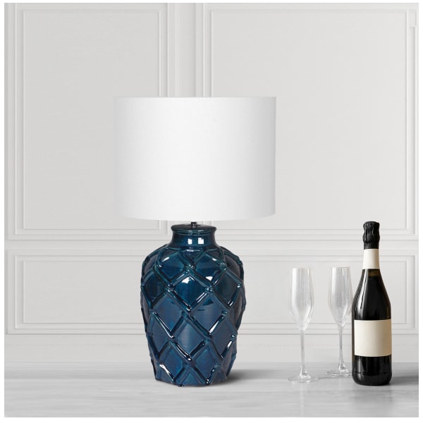 Nautical Blue Table Lamp