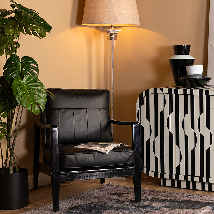 Oriental Painted Hall Table with Designer Mirror