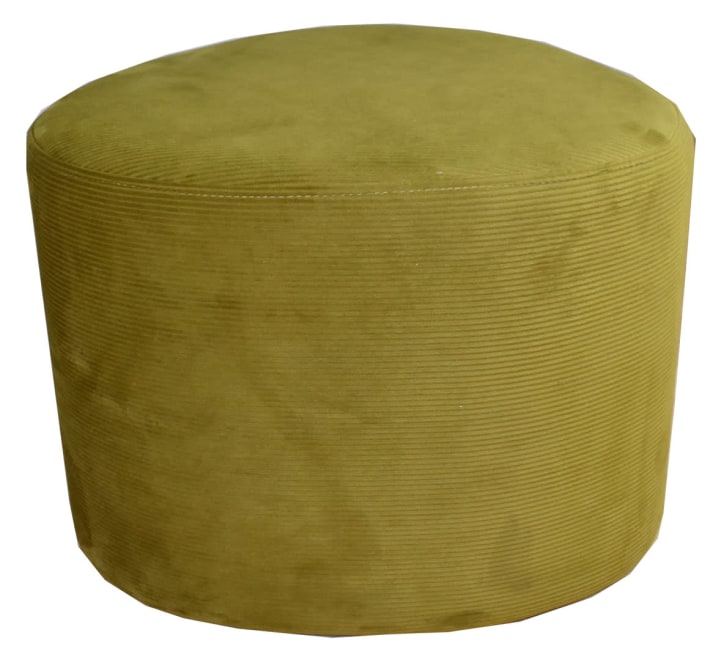 18552 Yellow Footstool