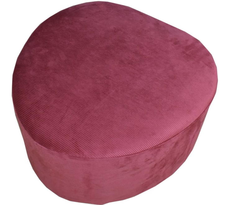 18553 Pink Footstool