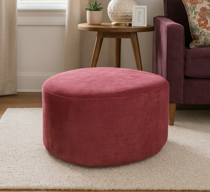 18553 Pink Footstool