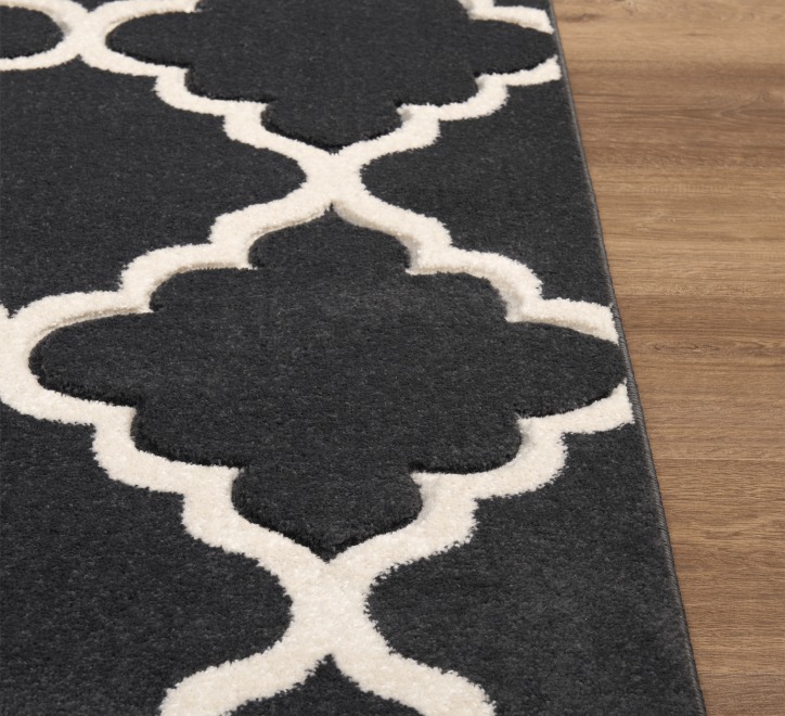 Darcy Rug Dark Grey