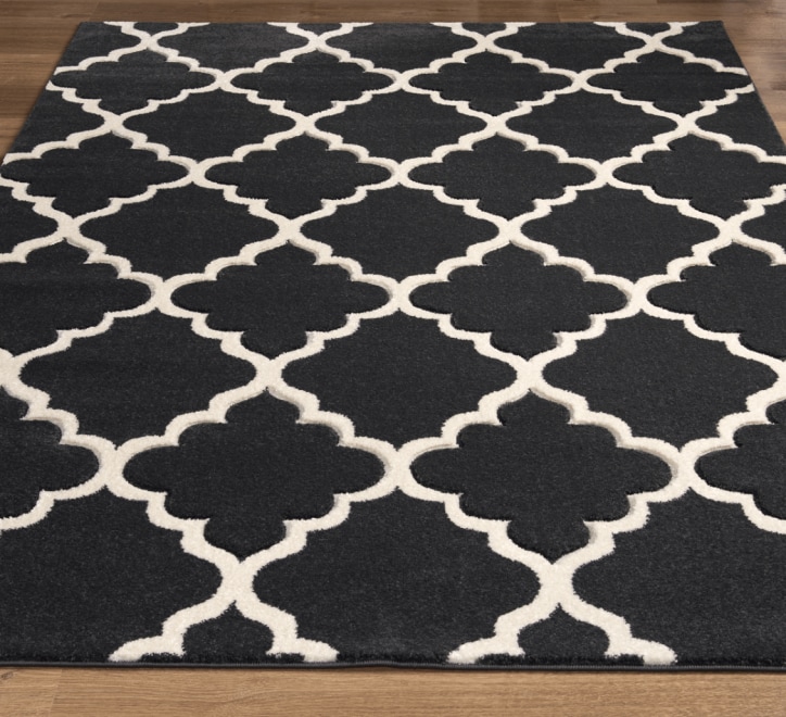 Darcy Rug Dark Grey