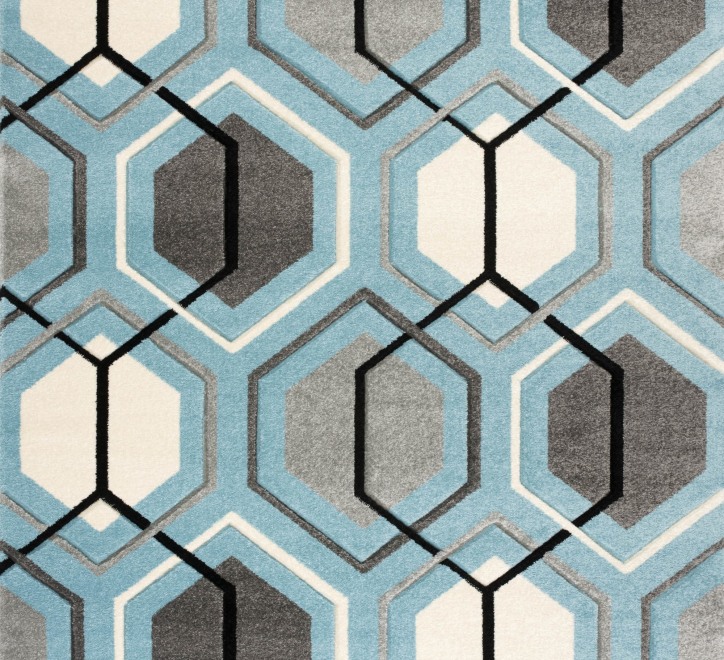 Elise Rug Blue-Grey