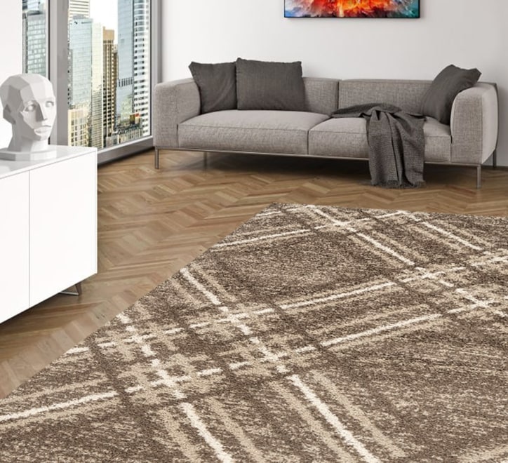 Blaze Rug - Taupe Beige 03