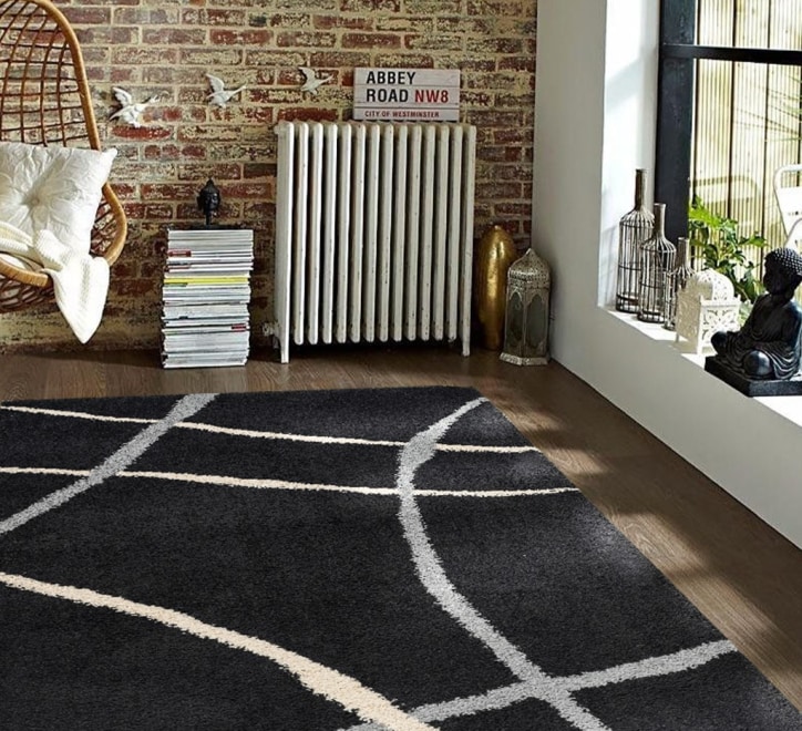 Cruz Rug - Black 01