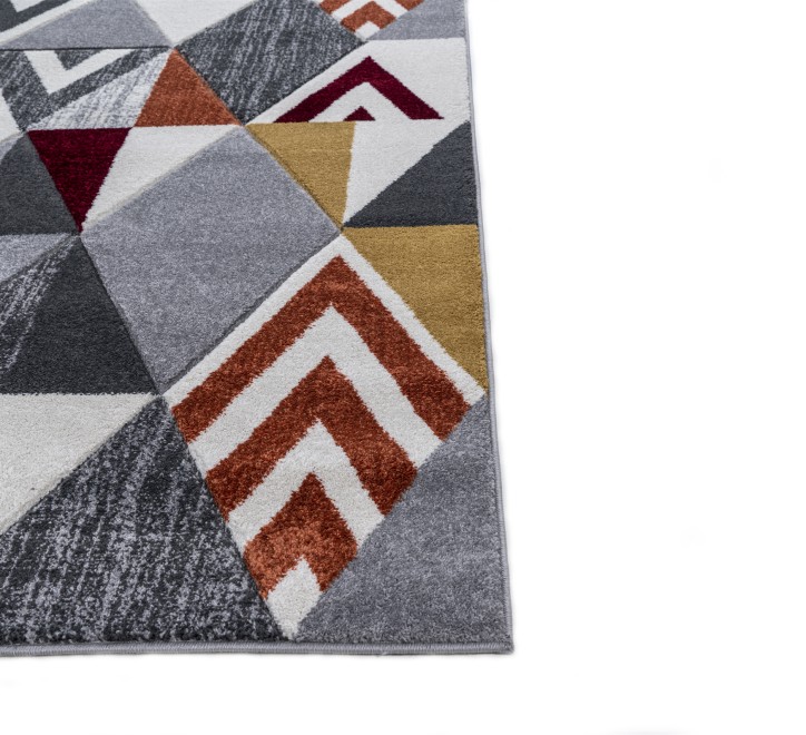 Mason Rug - 100 Grey Orange