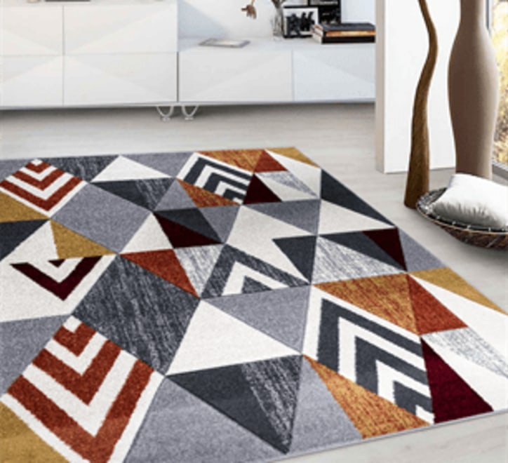 Mason Rug - 100 Grey Orange