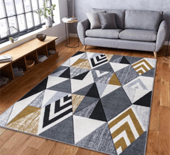 Mason Rug - 101 Grey Mustard