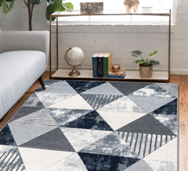 Mason Rug - 108 Grey Blue