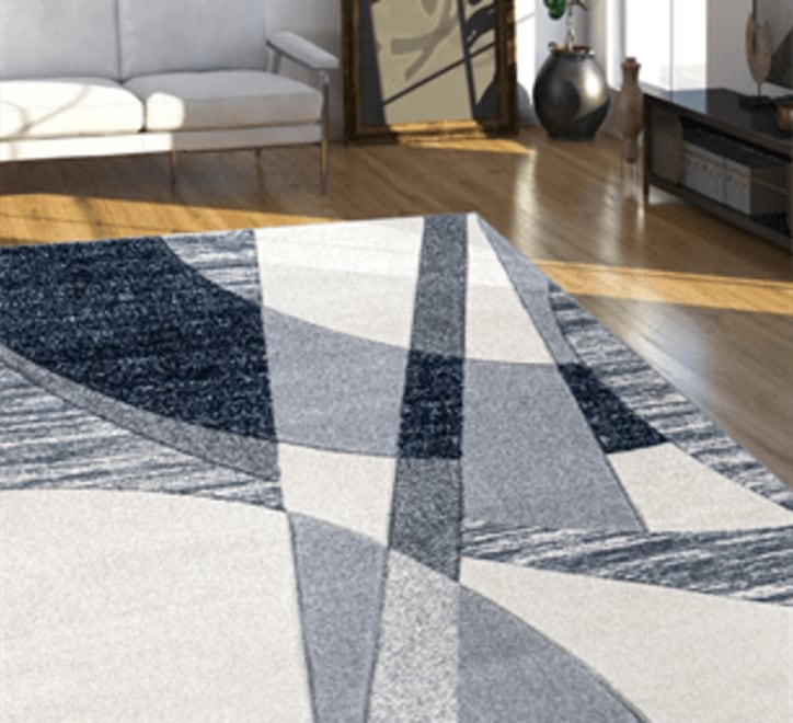 Mason Rug - 103 Navy Grey