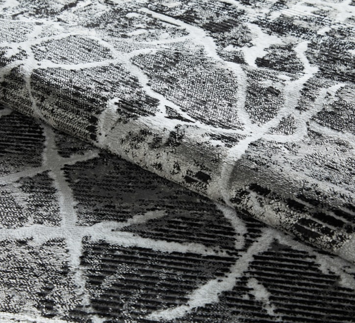 Alisa Rug - Dark Grey Black