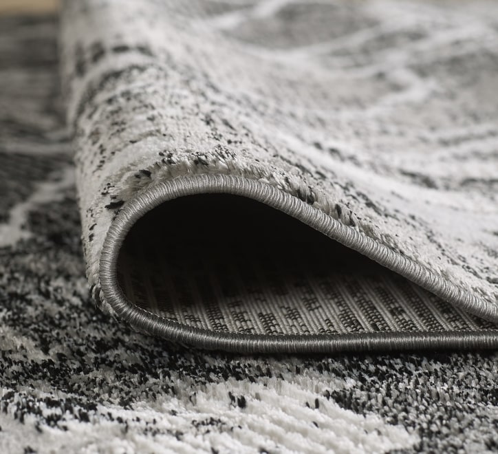 Alisa Rug - Dark Grey Black