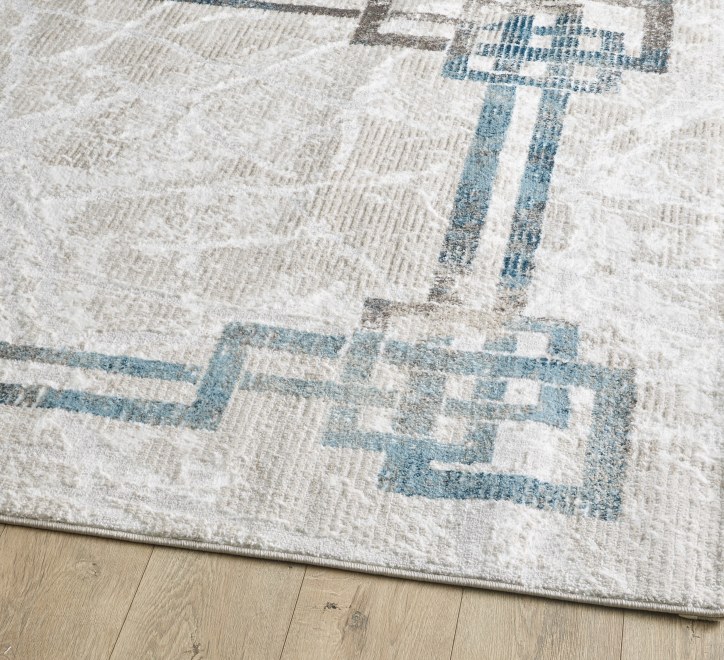 Alisa Rug - Beige Blue