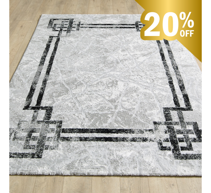 Alisa Rug - Grey Black