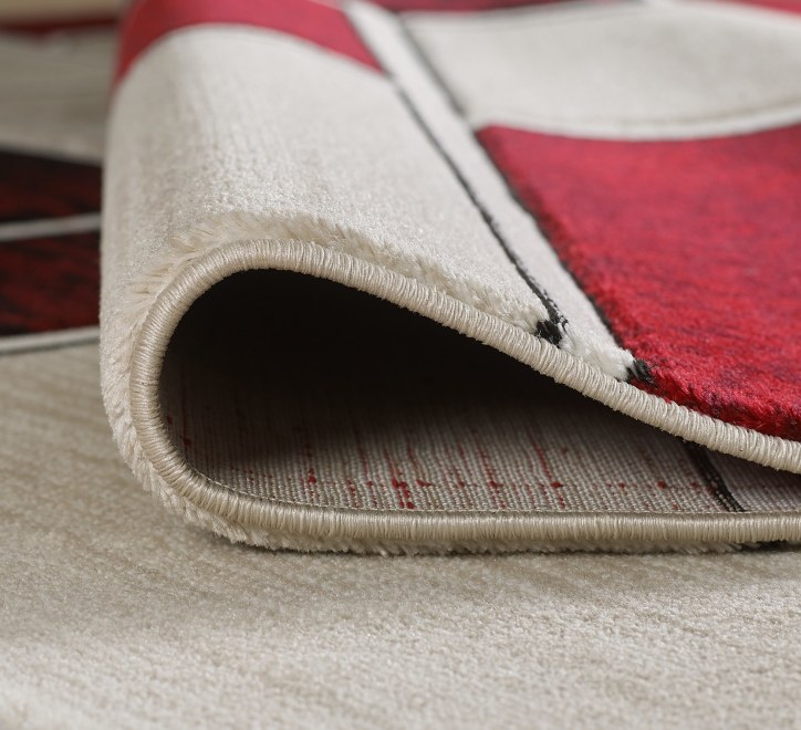 Lagos Rug - Cream Red