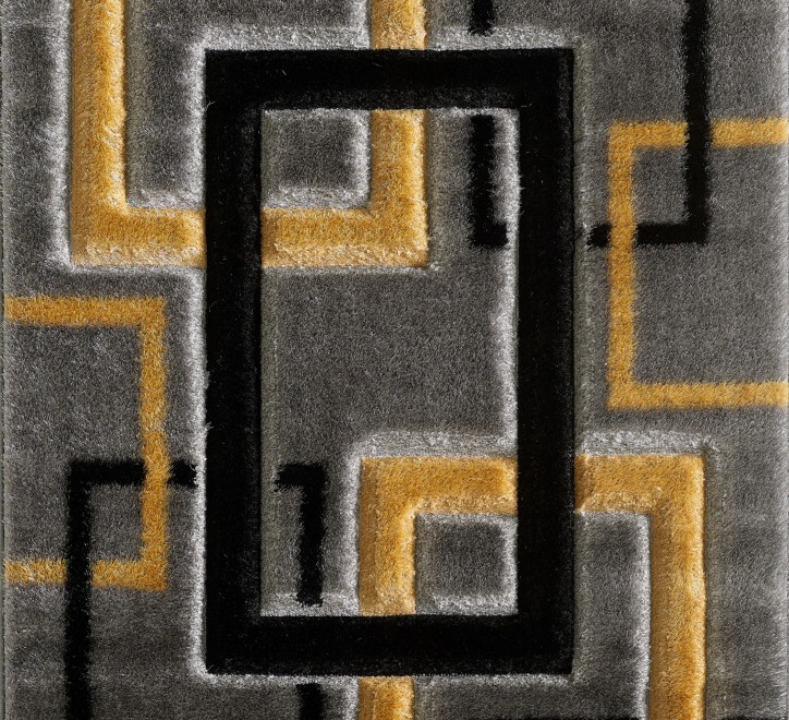Mercury Rug - Grey Gold