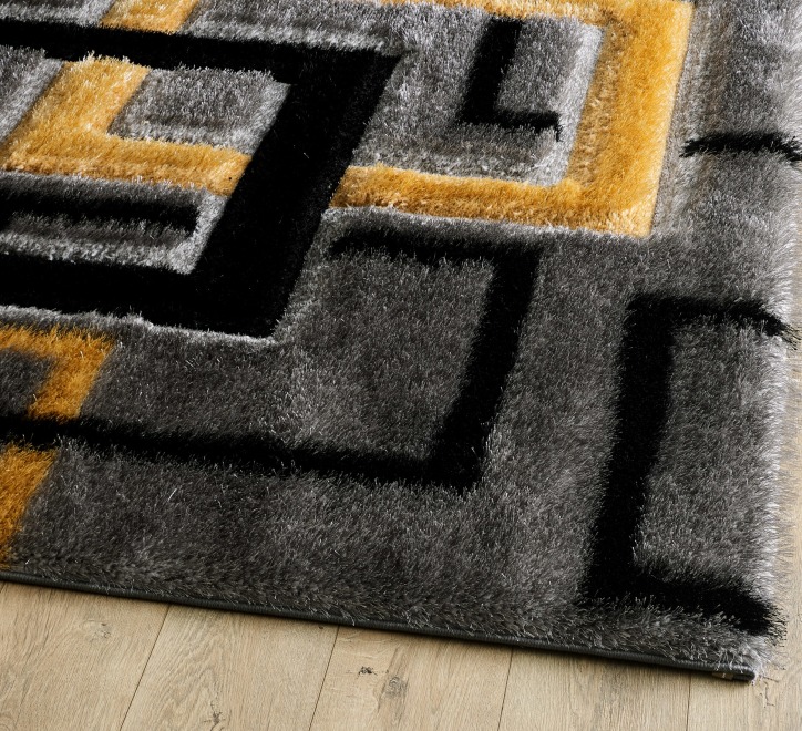 Mercury Rug - Grey Gold