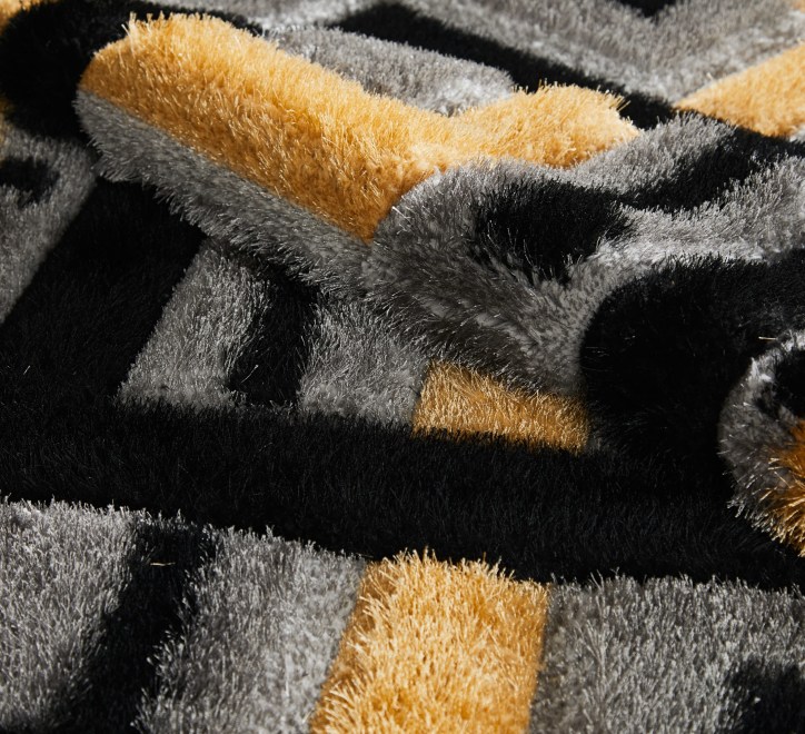 Mercury Rug - Grey Gold