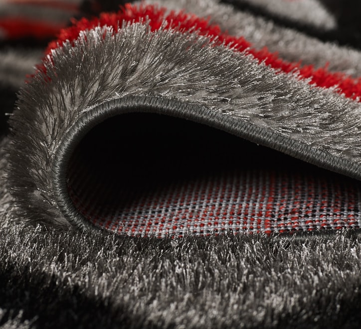 Mercury Rug - Grey Red