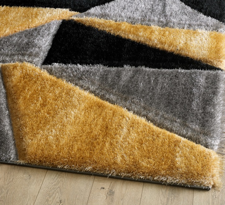 Pluton Rug - Grey Gold