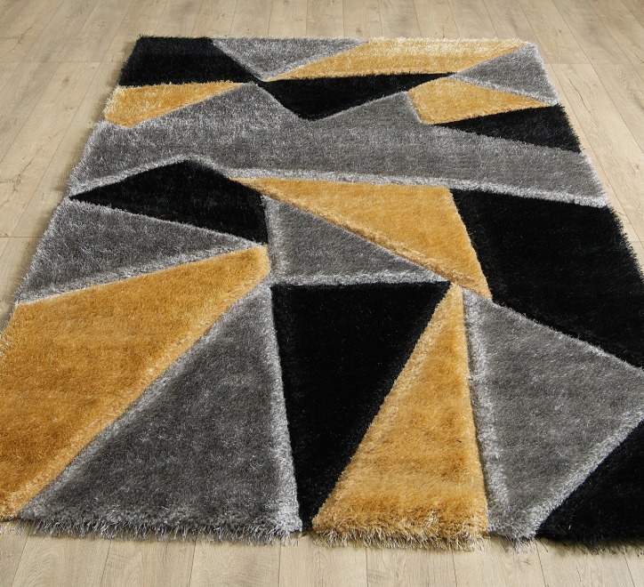 Pluton Rug - Grey Gold