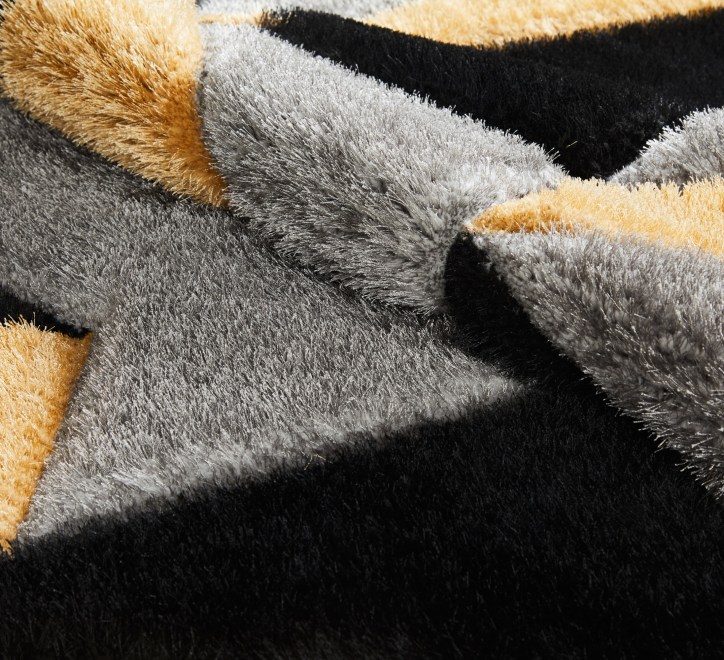 Pluton Rug - Grey Gold