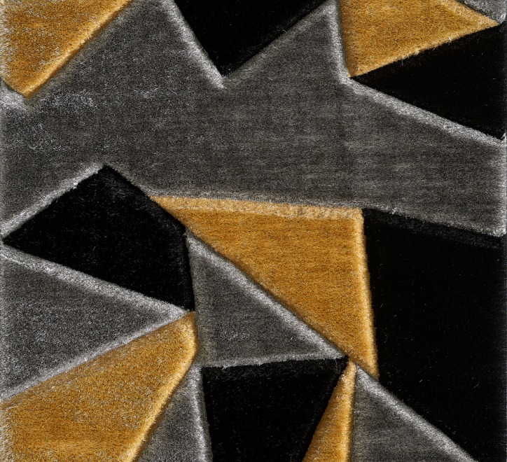 Pluton Rug - Grey Gold