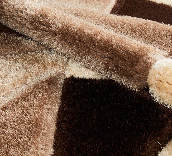 Pluton Rug - Beige Brown