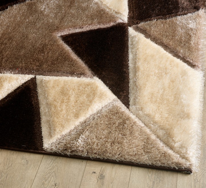Pluton Rug - Beige Brown