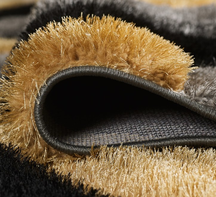 Saturn Rug - Grey Gold