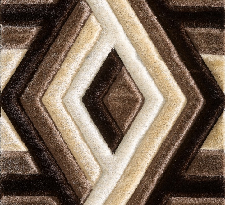 Saturn Rug - Beige Brown