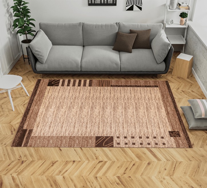 Twist Brown T1009 Rug