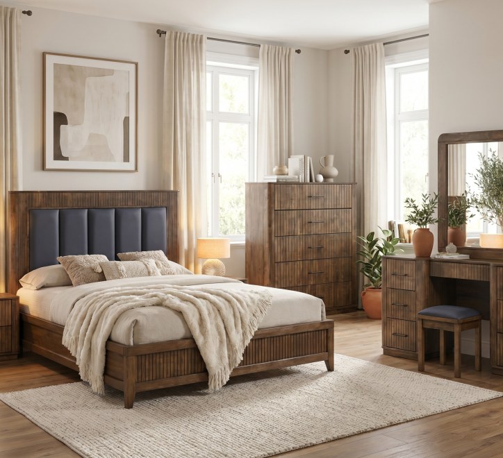 wooden bedroom set