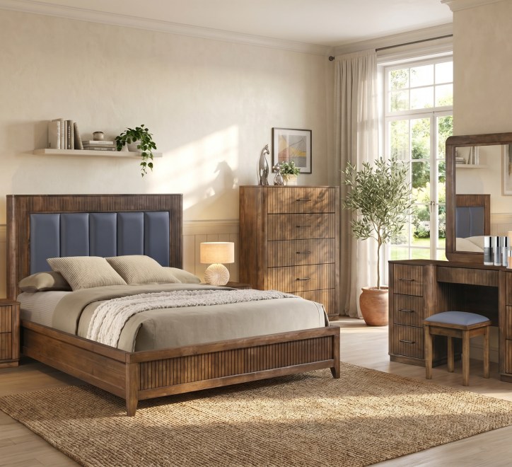 wooden bedroom set