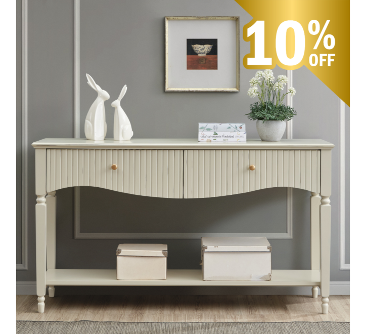 Ritz Large Console - Cream