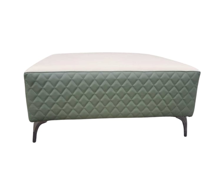 green-leather-ottoman-stool