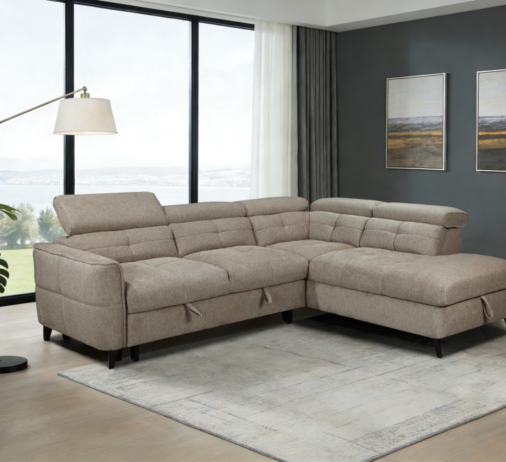 Sophie Corner Sofa Brown
