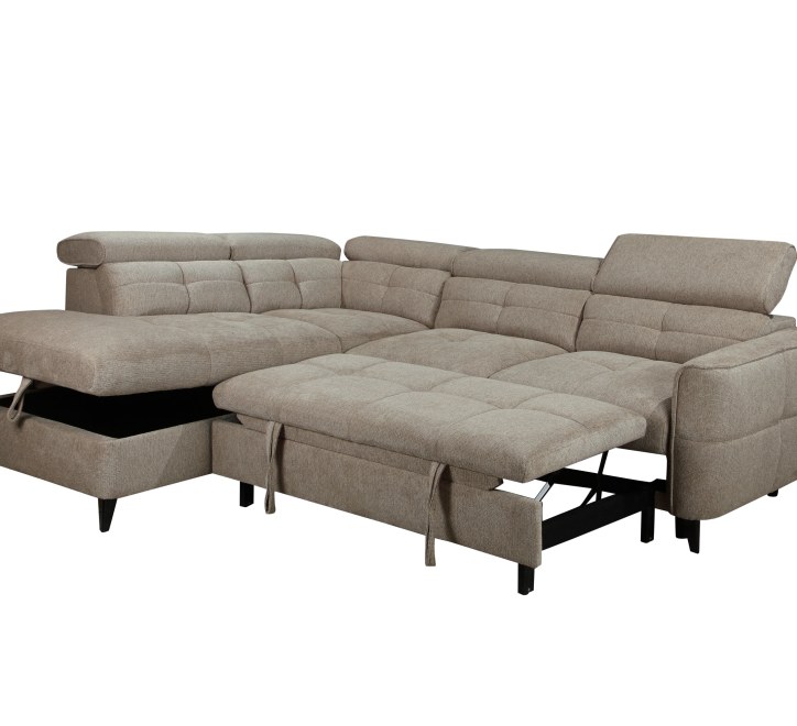 brown-fabric-corner-sofabed