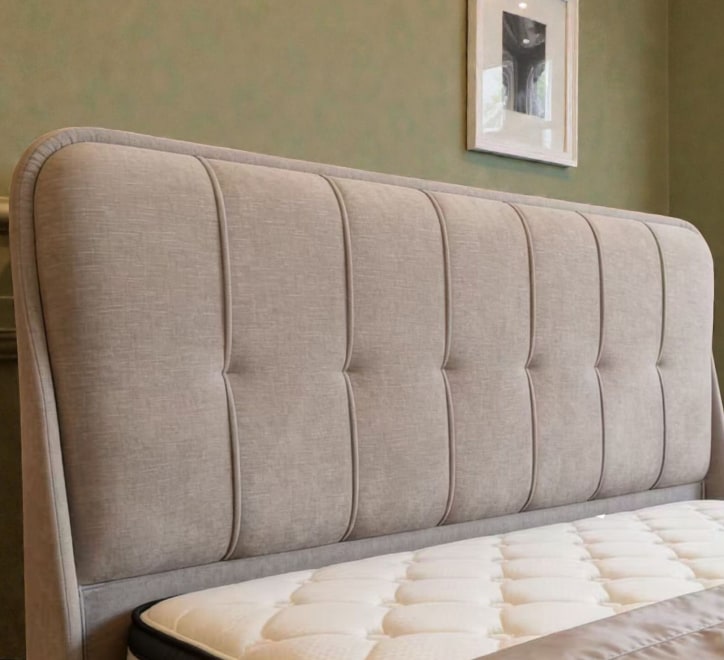 Limerick Beige Storage Bed