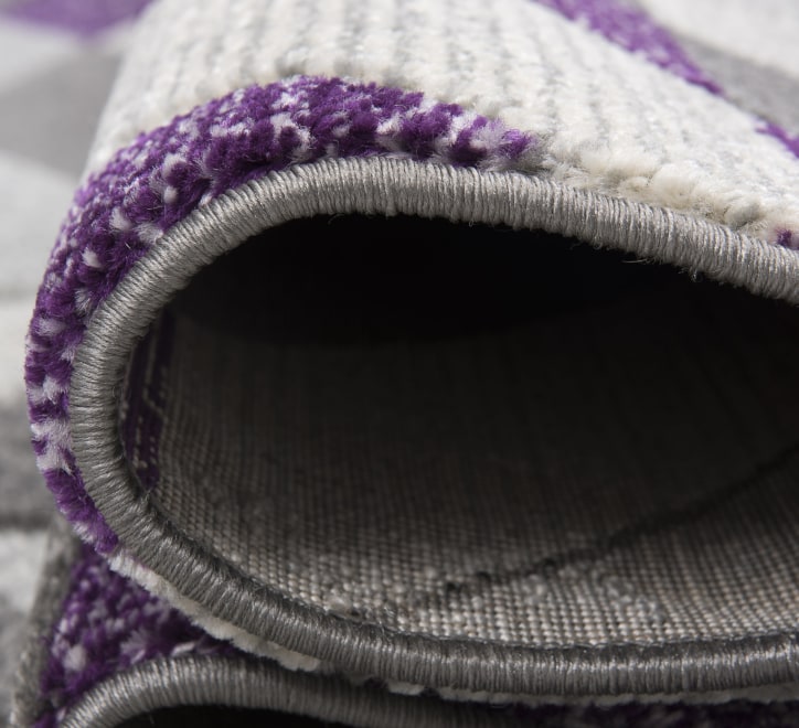 Asher Rug Grey-Lilac