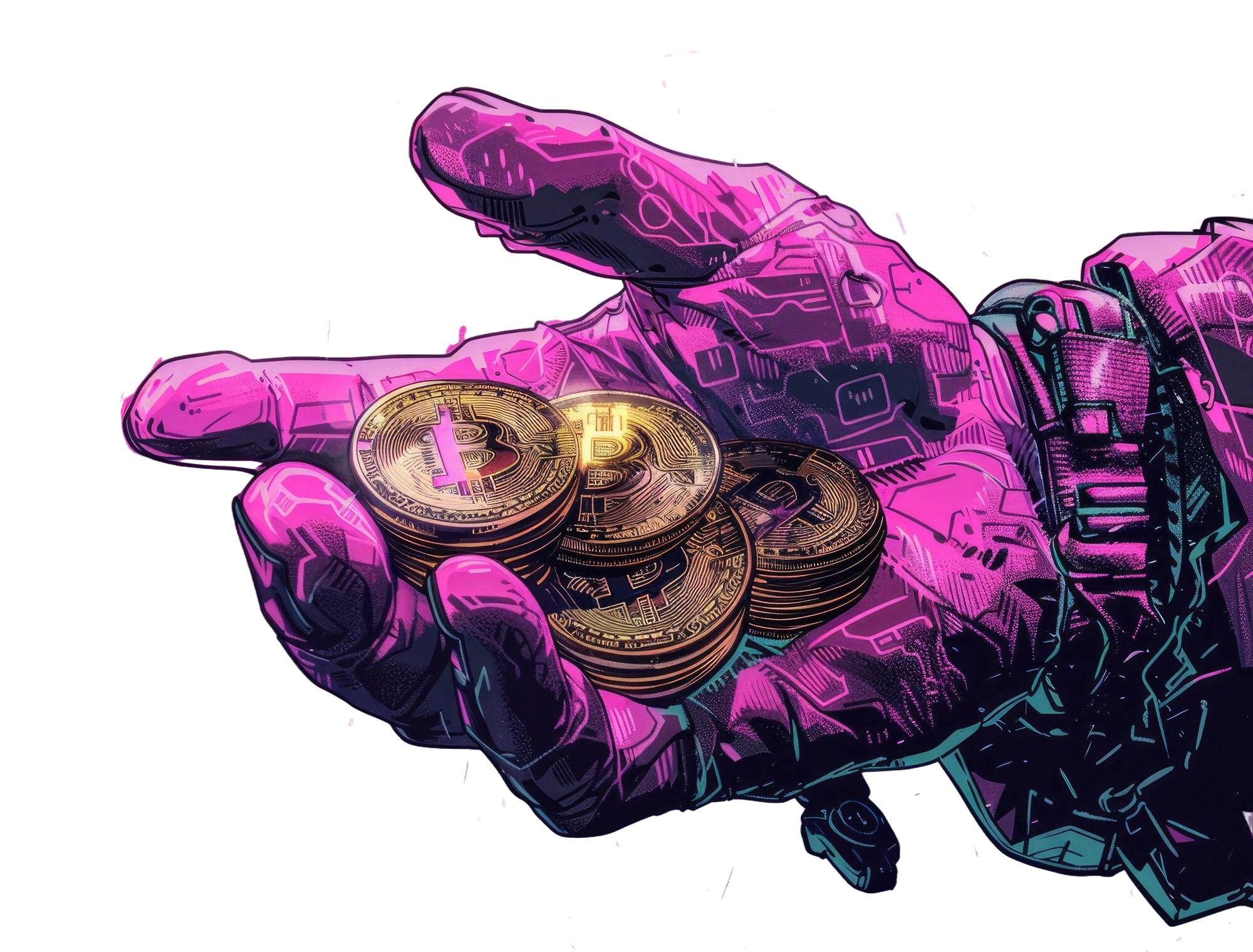 BondFi Blockchain Illustration